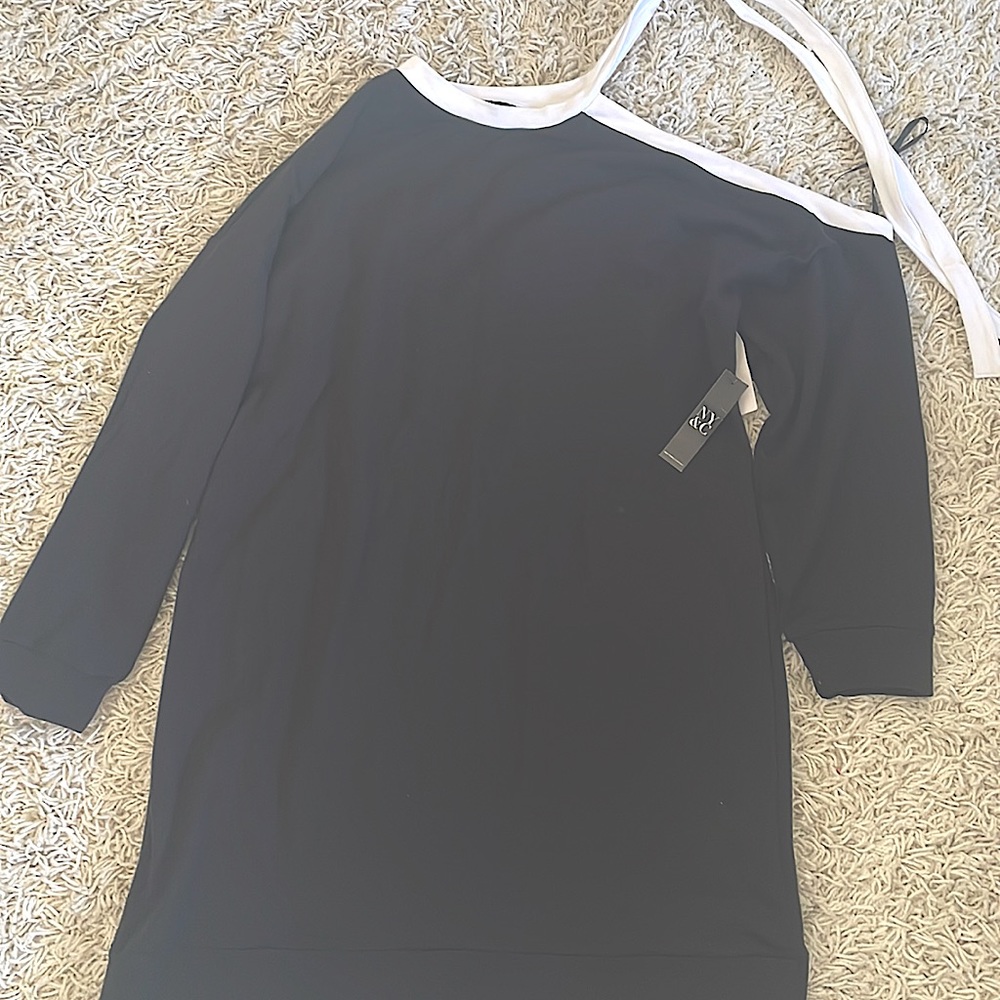 Black and white New York and company dress